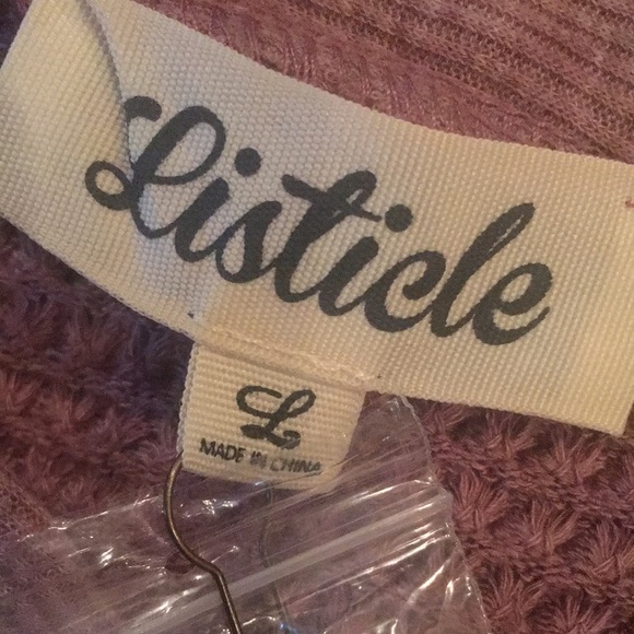 Listicle Long Sleeve Thermal Top - Picture 10 of 12